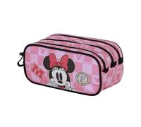 Disney Minnie Mouse Journey-Fan Trick Pencil Case 2.2, Pink, 23 x 11 cm