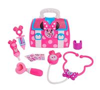 Disney Minnie MCN09 Doctor Case with 8 Accessories with Sound and Light Functions, Toy for Children 3 Years and Above