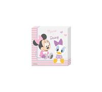 Disney Minnie Mouse 1st Birthday Disposable Napkins (Pack of 20)