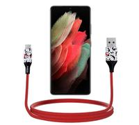 Disney Minnie Mouse 6FT USB Type C Charger Fast Charging - Braided USB Charging Cable High Speed Data Sync Universally Compatible
