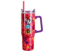 Disney Minnie Mouse 940mL Double Walled Vacuum Tumbler with Straw & Handle
