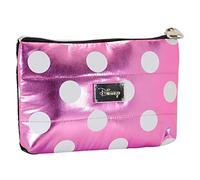 Disney Minnie Mouse Air-Padding Flat Pencil Case, Black, 22 x 14 cm