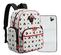 Disney Minnie Mouse Baby Diaper Backpack Bag with Changing Pad