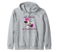 Disney Minnie Mouse Be Bold Be Fabulous Sassy Lady Zip Hoodie