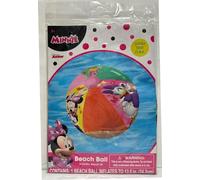 Disney Minnie Mouse Beach Ball, 17.5 inch, Multicolor