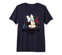 Disney Minnie Mouse Birthday Girl T-Shirt Premium T-Shirt