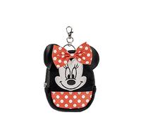 DISNEY Minnie Mouse Black and Red Mini Backpack Keychain