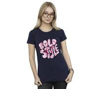 Disney Minnie Mouse Bold Style Cotton T-Shirt In Navy Navy M
