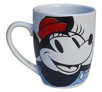 Disney Minnie Mouse Ceramic Mug Cup Conical Pattern 350ml Boxed