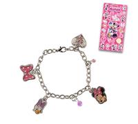Disney Minnie Mouse Charm Bracelet for Girls - Bundle with Minnie Mouse and Daisy Charm Bracelet and More | Disney Charm Bracelet Set