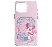 Disney Minnie Mouse Cherry Blossom Festival Spring Sakura Case for iPhone 16 Pro Max