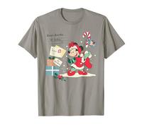 Disney Minnie Mouse Christmas "Dear Santa..." Retro Holiday T-Shirt