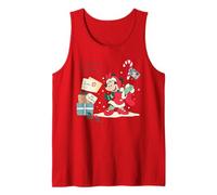 Disney Minnie Mouse Christmas Dear Santa... Retro Holiday Tank Top