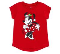 Disney Minnie Mouse Christmas Infant Baby Girls T-Shirt 18 Months
