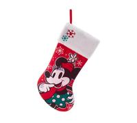 Disney Minnie Mouse Christmas Stocking - Personalized or Non-Personalized Holiday Stocking | Official Christmas Decoration, Plush Stocking Gift for Mo