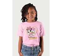 Disney Minnie Mouse & Daisy Duck BestForever T-Shirt in Light Pink | Size: 7-8 Years Disney Light Pink 7-8 Years