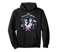 Disney Minnie Mouse & Daisy Duck Friend Heart Coquette Style Pullover Hoodie