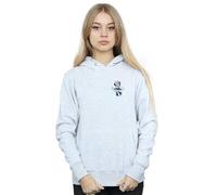 Disney Minnie Mouse Dancing Chest Hoodie In Grey Grey M