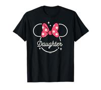 Disney Minnie Mouse Daughter Head Icon Magic Family Trip T-Shirt