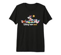 Disney Minnie Mouse Disney Trip 2026 Retro Vacation Matching Premium T-Shirt