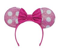 Disney Minnie Mouse Ears Costume Accessory, Officially Licensed Disney Product by Disguise, Features Signature Ears with Pink and White Dots, Comfortable Fit and Detailed Design