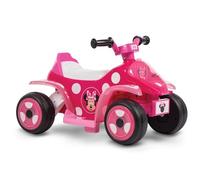 Disney Minnie Mouse Electric Ride On Quad Bike for Kids 1.5-3 years - Girls Pink Motorised Toy