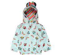 Disney Minnie Mouse Face AOP Rain Mac, Girls, 1-4 Years, Multicoloured, Official Merchandise