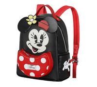 Disney Minnie Mouse Face-Heady Backpack, Pink, 15 x 24.5 x 29 cm, Capacity 8 L