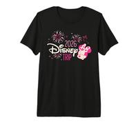 Disney Minnie Mouse & Fireworks 2026 Disney Trip Vacation Premium T-Shirt