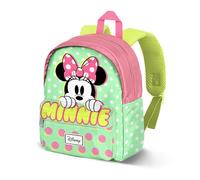 Disney Minnie Mouse Fluor-Joy Preschool Backpack, Green, 22 x 27 cm, Capacity 5 L
