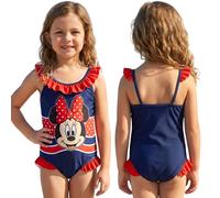 DISNEY Minnie Mouse Girls' one-piece swimsuit, for the pool, beach OEKO-TEX