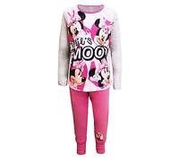 Disney Minnie Mouse Girls Pyjamas Pjs - Sizes 4-10 Years (as8, age, 7_years, 8_years, regular) Pink