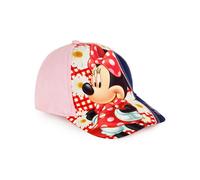 Disney Minnie Mouse GirlsPink Snapback Curved Peak Cap - M-L