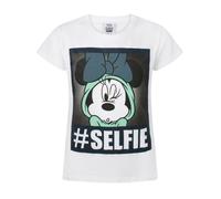 Disney Minnie Mouse GirlsWhite Short Sleeved T-Shirt - 5-6 Years