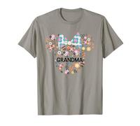 Disney Minnie Mouse Grandma Icon Flowers Mother’s Day T-Shirt