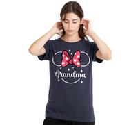 Disney Women's Minnie Mouse Grandma T-Shirt, Deep Navy | Size: XL Disney Navy XL