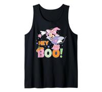 Disney Minnie Mouse "Hey Boo!" Cute Halloween Matching Tank Top