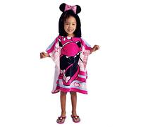 Disney Minnie Mouse Hooded Towel for Girls Pink