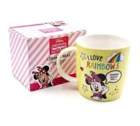DISNEY Minnie Mouse I Love Rainbows Mug DI456