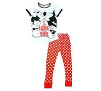 Disney Minnie Mouse I Love You Ladies Pyjamas, 12-14