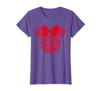 Disney Minnie Mouse Icon Filled with Hearts T-Shirt