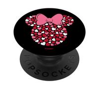 Disney Minnie Mouse Icon Pink Hearts Valentine's Day PopSockets Adhesive PopGrip