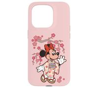 Disney Minnie Mouse in Kimono Cherry Blossoms Spring Sakura Case for iPhone 15 Pro