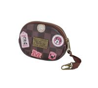 Disney Minnie Mouse Journey-Pill Coin Purse, Brown, 12 x 8.5 cm