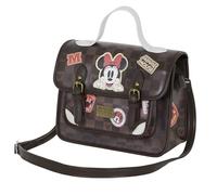 Disney Minnie Mouse Journey-Satchel Shoulder Bag-Backpack, Brown, 27 x 20 cm