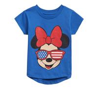 Disney Minnie Mouse July 4th Infant Baby Girls T-Shirt Independence Day 18 Months