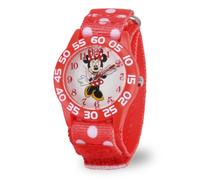 Disney Girls Analog Quartz Watch with Nylon Strap W001665