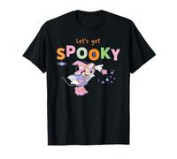 Disney Minnie Mouse "Let's Get Spooky" Cute Halloween Witch T-Shirt