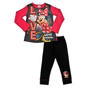 Disney Girls Pyjamas Minnie Mouse LOVE 9-10 Years