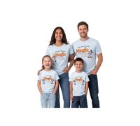 Disney Minnie Mouse & Mickey Magic In The Air T-Shirt In Blue Blue